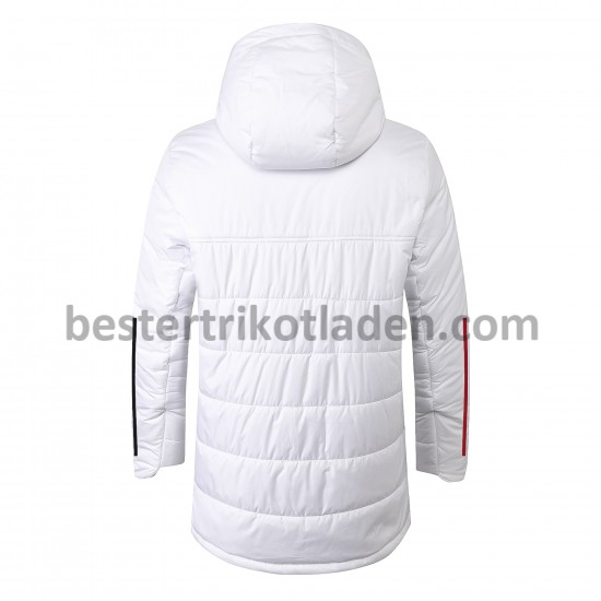 Sao Paulo Fußball Daunenjacke Weiß für Herren