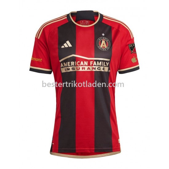 Fußballtrikot Atlanta United 2023-2024 Heim Trikot Home Kurzarm für Herren