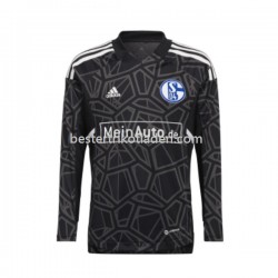 Fußballtrikot FC Schalke 04 Torwart Heim Trikot Home 2022-2023 Langarm für Herren