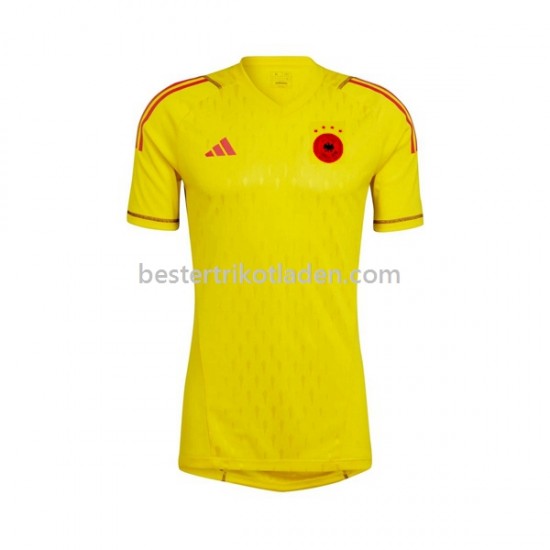 Fußballtrikot Deutschland Torwart Auswärts Trikot Away WM 2022 Kurzarm für Herren