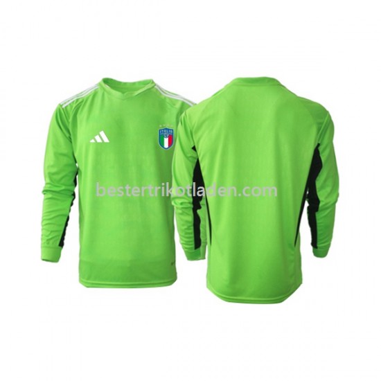 Fußballtrikot Italien 2023 Torwart Heim Trikot Home Langarm für Herren