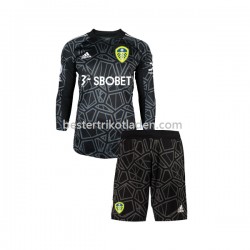 Fußballtrikot Leeds United Torwart Heim Trikot Home 2022-2023 Langarm für Kinder