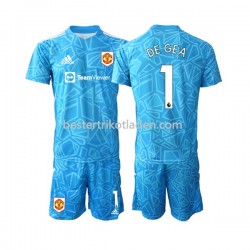 Fußballtrikot Manchester United DE GEA 1 Torwart Heim Trikot Home 2022-2023 Kurzarm für Kinder
