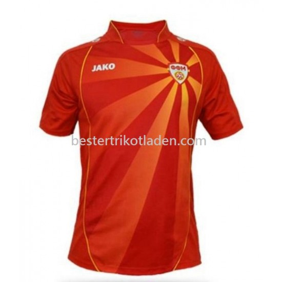 Fußballtrikot North Macedonia Heim Trikot Home 2022 Kurzarm für Herren