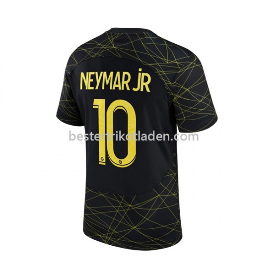 Fußballtrikot Paris Saint-Germain Neymar JR 10 Viertes trikot 2022-2023 Kurzarm für Herren