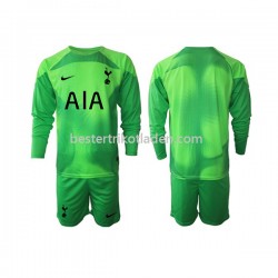 Fußballtrikot Tottenham Hotspur Torwart Auswärts Trikot Away 2022-2023 Langarm für Kinder
