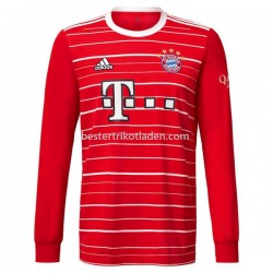 Fußballtrikot Bayern München Heim Trikot Home 2022-2023 Langarm für Herren