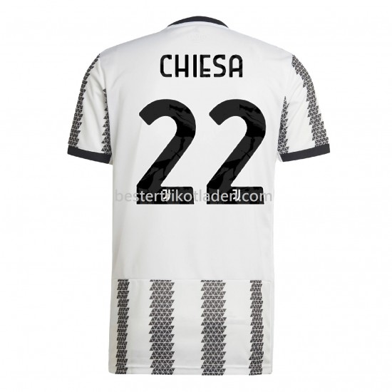 Fußballtrikot Juventus Turin Chiesa 22 Heim Trikot Home 2022-2023 für Herren