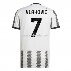 Fußballtrikot Juventus Turin Vlahovic 7 Heim Trikot Home 2022-2023 für Herren
