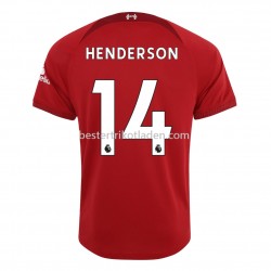 Fußballtrikot Liverpool Henderson 14 Heim Trikot Home 2022-2023 für Herren