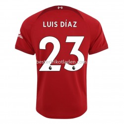 Fußballtrikot Liverpool Diaz 23 Heim Trikot Home 2022-2023 für Herren
