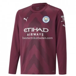 Fußballtrikot Manchester City Torwart Heim Trikot Home 2022-2023 Langarm für Herren