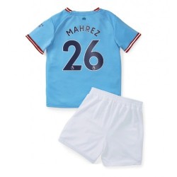 Fußballtrikot Manchester City Mahrez 26 Heim Trikot Home 2022-2023 für Kinder