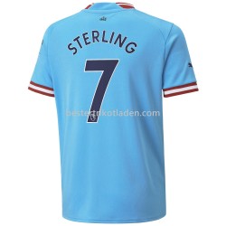 Fußballtrikot Manchester City Sterling 7 Heim Trikot Home 2022-2023 für Herren
