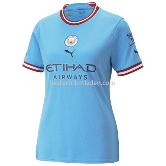Fußballtrikot Manchester City Heim Trikot Home 2022-2023 für Dame