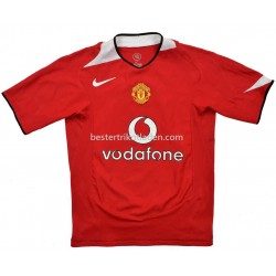 Fußballtrikot Manchester United Heim Trikot Home 2004-2006 für Herren