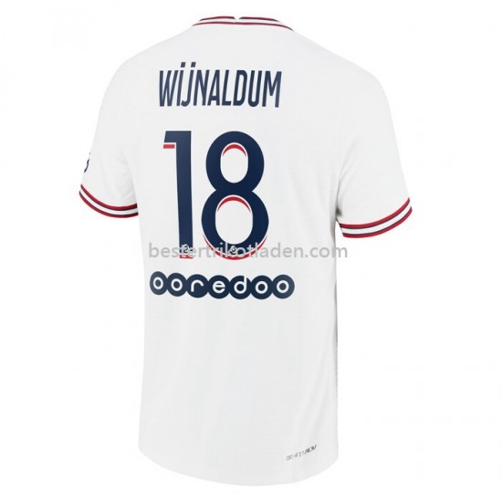 Fußballtrikot Paris Saint-Germain Georginio Wijnaldum 18 Viertes Trikot 2021-2022 für Herren