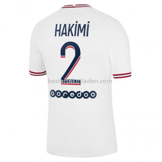 Fußballtrikot Paris Saint-Germain Hakimi 2 Viertes Trikot 2021-2022 für Herren