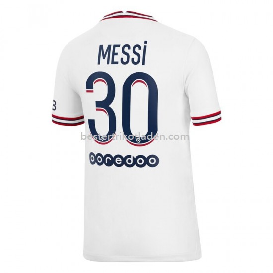 Fußballtrikot Paris Saint-Germain Lionel Messi 30 Viertes Trikot 2021-2022 für Herren