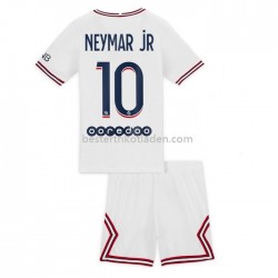 Fußballtrikot Paris Saint-Germain Neymar Jr 10 Viertes Trikot 2021-2022 für Kinder