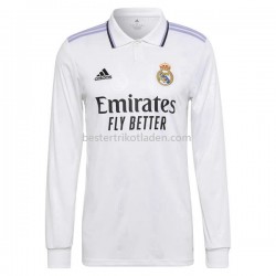 Fußballtrikot Real Madrid Heim Trikot Home 2022-2023 Langarm für Herren