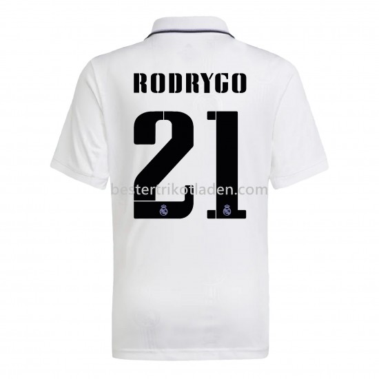 Fußballtrikot Real Madrid Rodrygo 21 Heim Trikot Home 2022-2023 für Herren