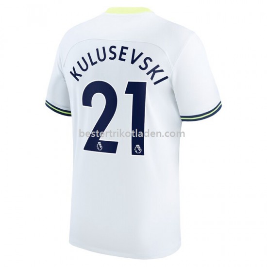 Fußballtrikot Tottenham Hotspur Dejan Kulusevski 21 Heim Trikot Home 2022-2023 für Herren