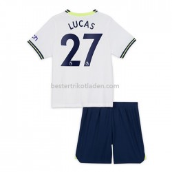 Fußballtrikot Tottenham Hotspur Lucas Moura 27 Heim Trikot Home 2022-2023 für Kinder