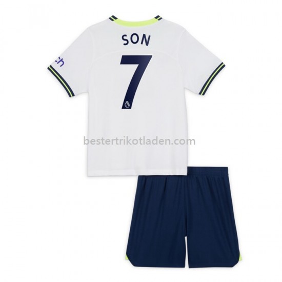 Fußballtrikot Tottenham Hotspur Heung-min 7 Heim Trikot Home 2022-2023 für Kinder