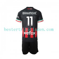 Fußballtrikot AC Mailand Ibrahimović Zlatan 11 Heim Trikot Home 2022-2023 Kurzarm für Kinder