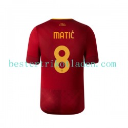 Fußballtrikot AS Rom Matic 8 Heim Trikot Home 2022-2023 Kurzarm für Herren