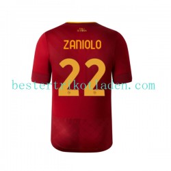 Fußballtrikot AS Rom Zaniolo 22 Heim Trikot Home 2022-2023 Kurzarm für Herren
