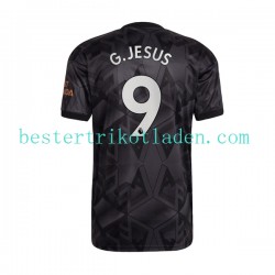 Fußballtrikot Arsenal Gabriel Jesus 9 Auswärts Trikot Away 2022-2023 Kurzarm für Herren