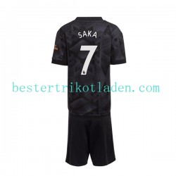Fußballtrikot Arsenal Saka 7 Auswärts Trikot Away 2022-2023 Kurzarm für Kinder