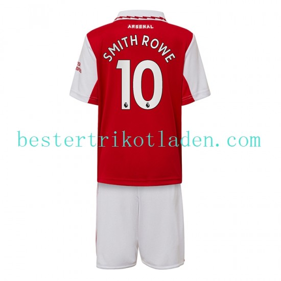 Fußballtrikot Arsenal Smith Rowe 10 Heim Trikot Home 2022-2023 Kurzarm für Kinder