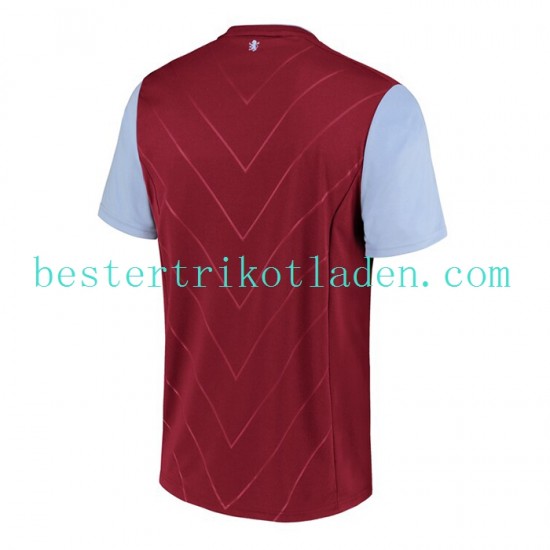 Fußballtrikot Aston Villa Heim Trikot Home 2022-2023 Kurzarm für Herren