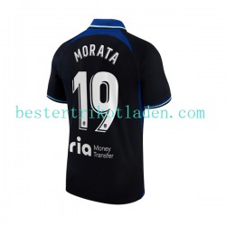 Fußballtrikot Atlético Madrid Alvaro Morata 19 Auswärts Trikot Away 2022-2023 Kurzarm für Herren