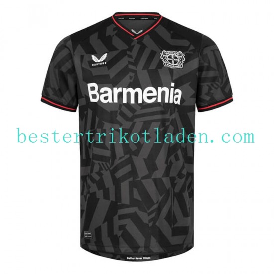 Fußballtrikot Bayer 04 Leverkusen Auswärts Trikot Away 2022-2023 Kurzarm für Herren