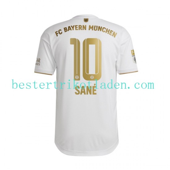 Fußballtrikot FC Bayern München Leroy Sane 10 Auswärts Trikot Away 2022-2023 Kurzarm für Herren
