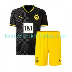 Fußballtrikot Borussia Dortmund Auswärts Trikot Away 2022-2023 Kurzarm für Kinder