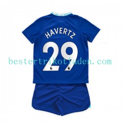 Fußballtrikot Chelsea Kai Havertz 29 Heim Trikot Home 2022-2023 Kurzarm für Kinder