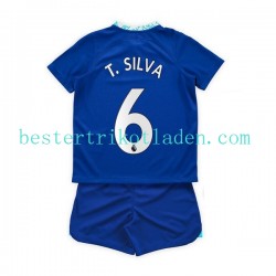 Fußballtrikot Chelsea T. Silva 6 Heim Trikot Home 2022-2023 Kurzarm für Kinder