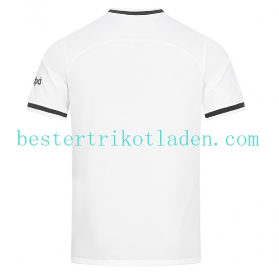 Fußballtrikot Eintracht Frankfurt Heim Trikot Home 2022-2023 Kurzarm für Herren