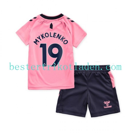 Fußballtrikot Everton FC Mykolenko 19 Auswärts Trikot Away 2022-2023 Kurzarm für Kinder