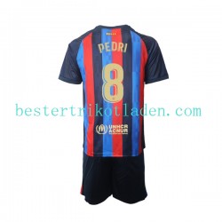 Fußballtrikot FC Barcelona Pedri 8 Heim Trikot Home 2022-2023 Kurzarm für Kinder