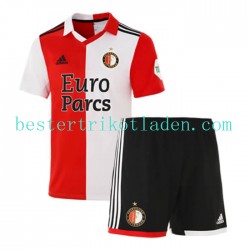 Fußballtrikot Feyenoord Rotterdam Heim Trikot Home 2022-2023 Kurzarm für Kinder