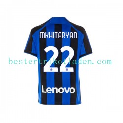 Fußballtrikot Inter Mailand Henrikh Mkhitaryan 22 Heim Trikot Home 2022-2023 Kurzarm für Herren