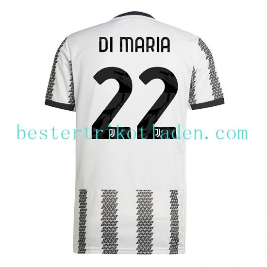 Fußballtrikot Juventus Turin Di Maria 22 Heim Trikot Home 2022-2023 Kurzarm für Herren