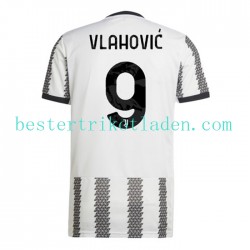 Fußballtrikot Juventus Turin Vlahovic 9 Heim Trikot Home 2022-2023 Kurzarm für Herren