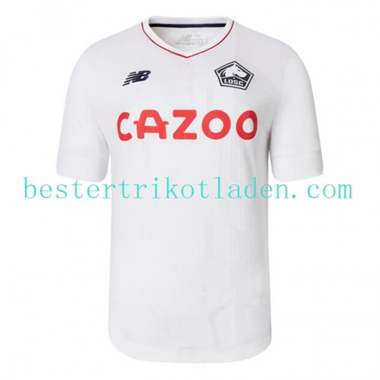 Fußballtrikot OSC Lille Auswärts Trikot Away 2022-2023 Kurzarm für Herren